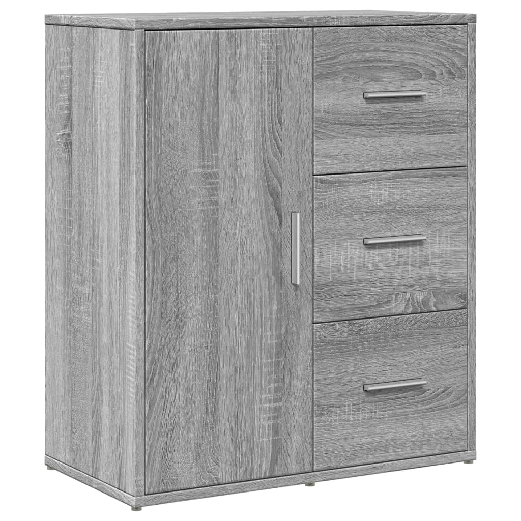 Image Buffets 2 pcs sonoma gris 60x31x70 cm bois d'ingénierie | Xios Store SNC vidaXL Xios Store SNC