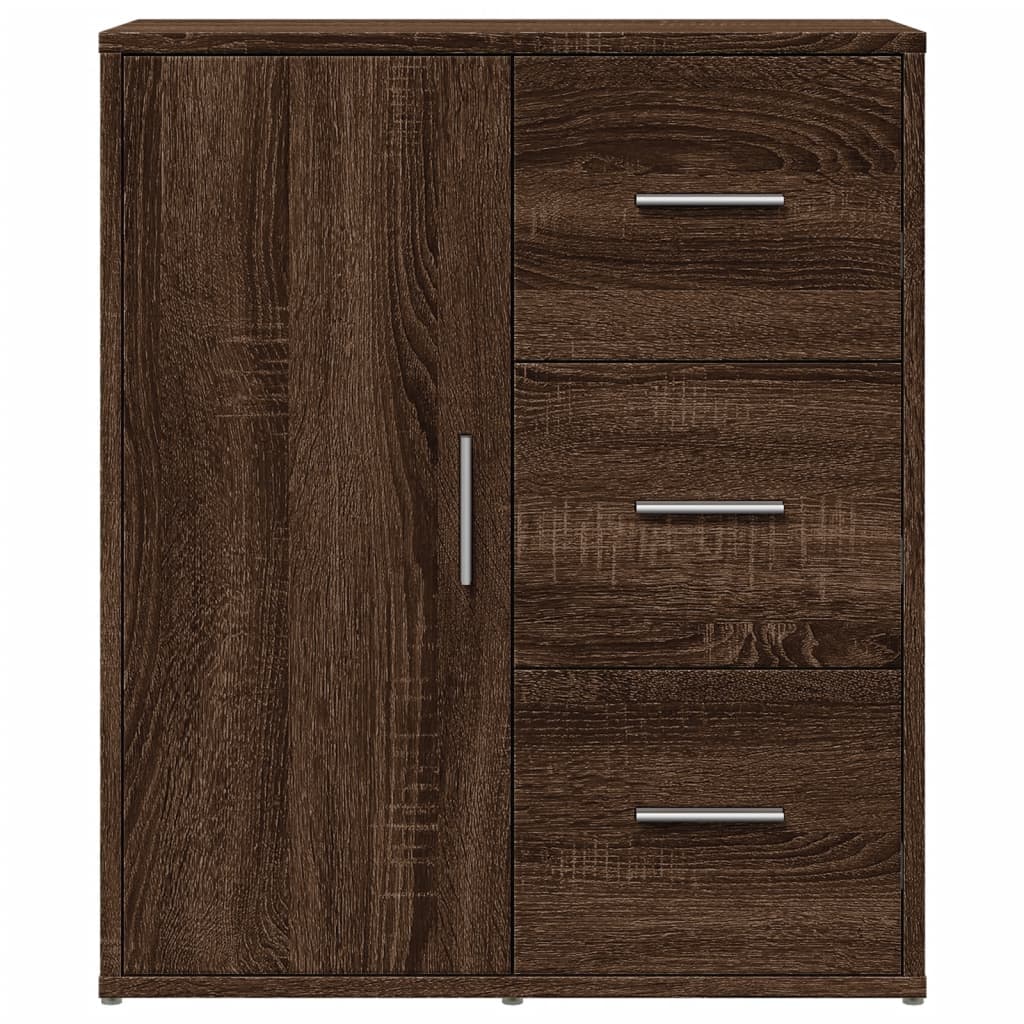 Image Buffets 2 pcs chêne marron 60x31x70 cm bois d'ingénierie | Xios Store SNC vidaXL Xios Store SNC