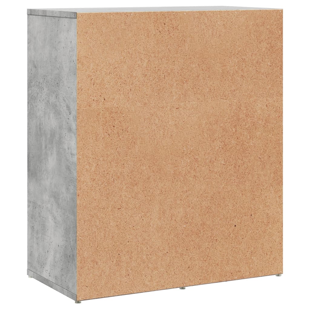 Image Buffets 2 pcs gris béton 60x31x70 cm bois d'ingénierie | Xios Store SNC vidaXL Xios Store SNC