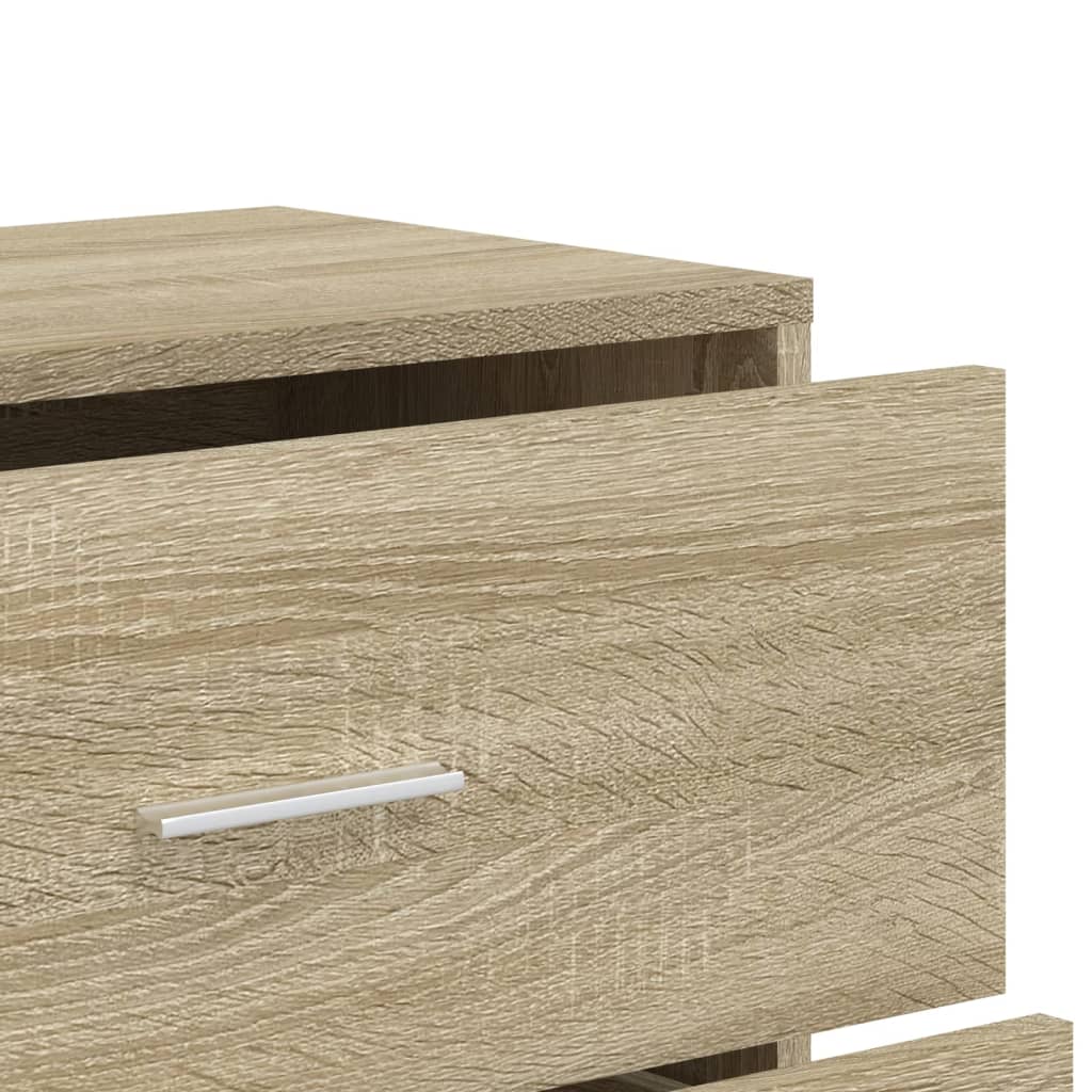 Image Buffets 3 pcs chêne sonoma 60x31x84 cm bois d'ingénierie | Xios Store SNC vidaXL Xios Store SNC