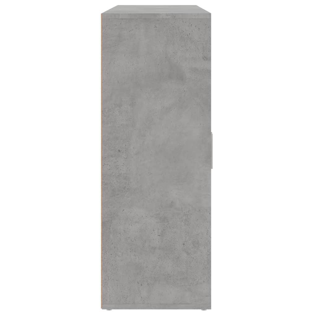 Image Buffets 3 pcs gris béton 60x31x84 cm bois d'ingénierie | Xios Store SNC vidaXL Xios Store SNC