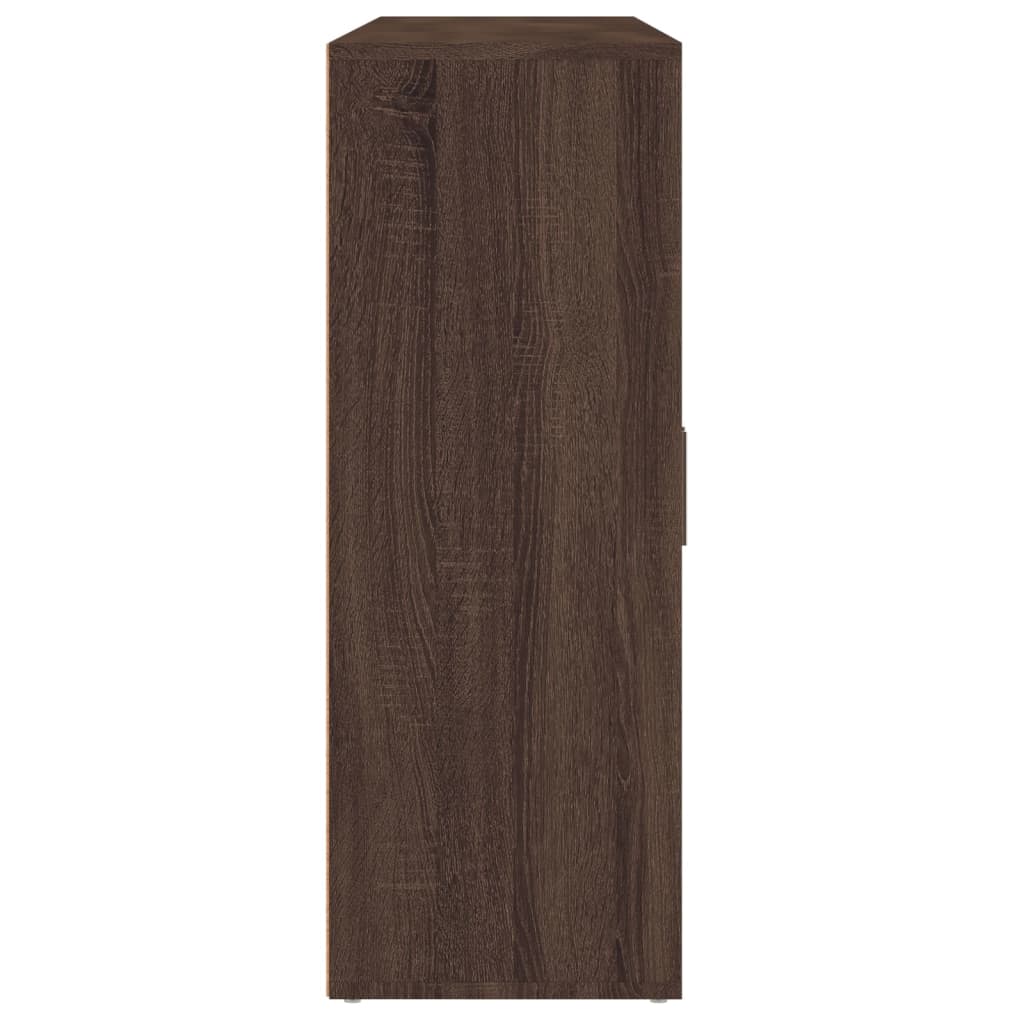 Image Buffets 3 pcs chêne marron 60x31x84 cm bois d'ingénierie | Xios Store SNC vidaXL Xios Store SNC