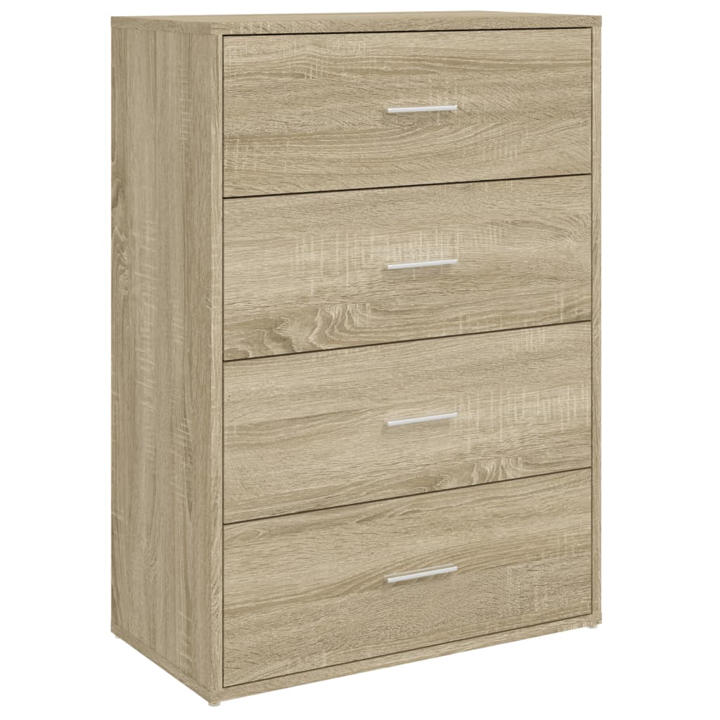 Image Buffets 2 pcs chêne sonoma 60x31x84 cm bois d'ingénierie | Xios Store SNC vidaXL Xios Store SNC