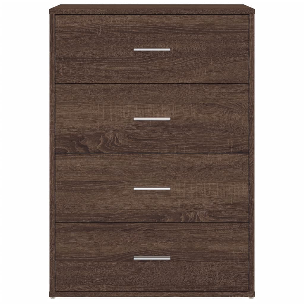 Image Buffets 2 pcs chêne marron 60x31x84 cm bois d'ingénierie | Xios Store SNC vidaXL Xios Store SNC