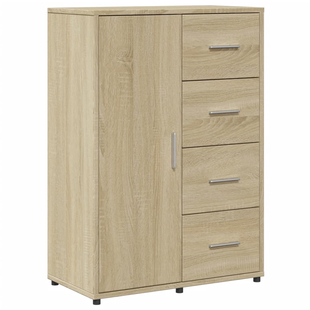 Image Buffets 2 pcs chêne sonoma 60x31x84 cm bois d'ingénierie | Xios Store SNC vidaXL Xios Store SNC