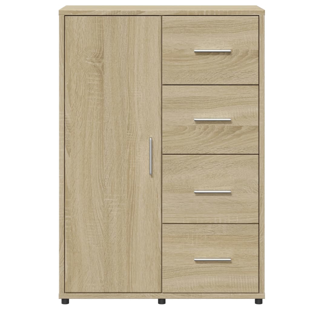 Image Buffets 2 pcs chêne sonoma 60x31x84 cm bois d'ingénierie | Xios Store SNC vidaXL Xios Store SNC