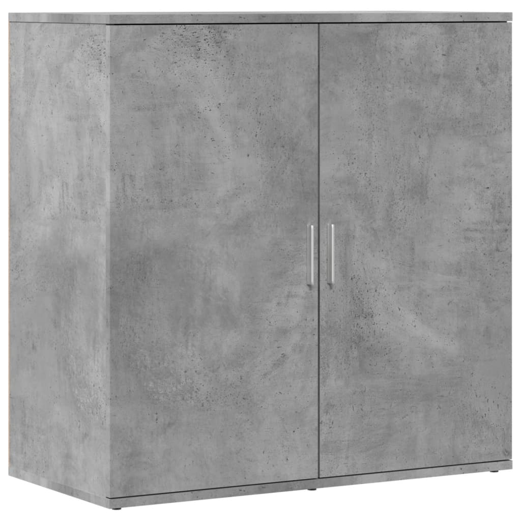 Image Buffets 2 pcs gris béton 79x38x80 cm bois d'ingénierie | Xios Store SNC vidaXL Xios Store SNC