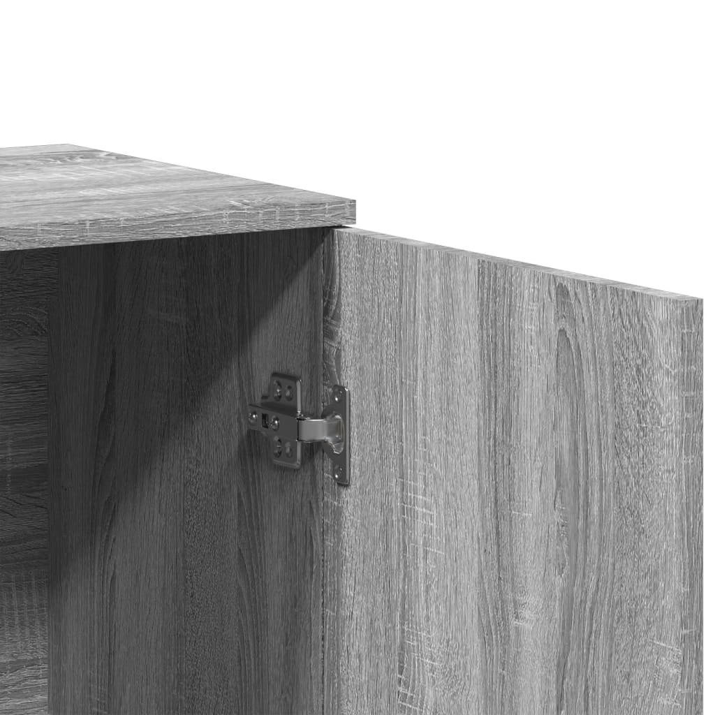 Image Buffets 3 pcs Sonoma gris Bois d'ingénierie | Xios Store SNC vidaXL Xios Store SNC