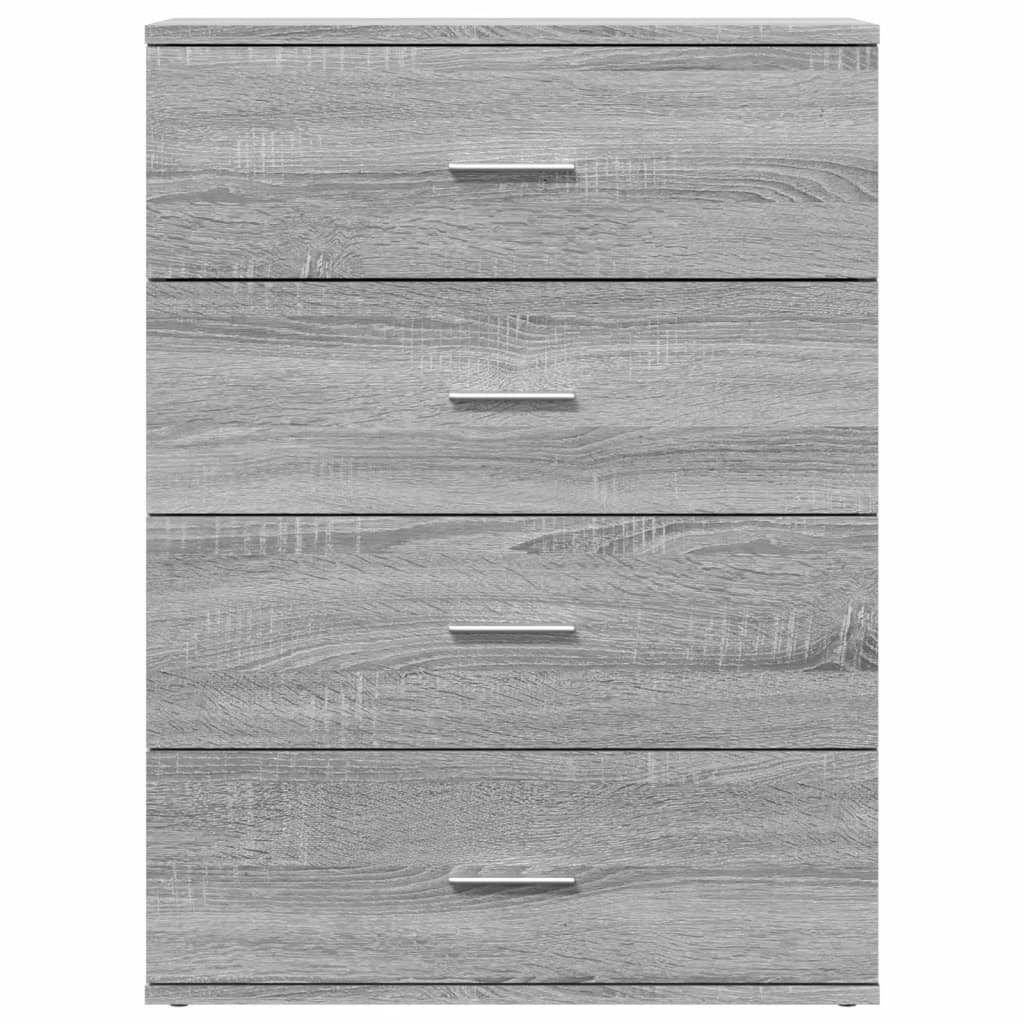 Image Buffets 2 pcs sonoma gris 60x39x80 cm bois d'ingénierie | Xios Store SNC vidaXL Xios Store SNC