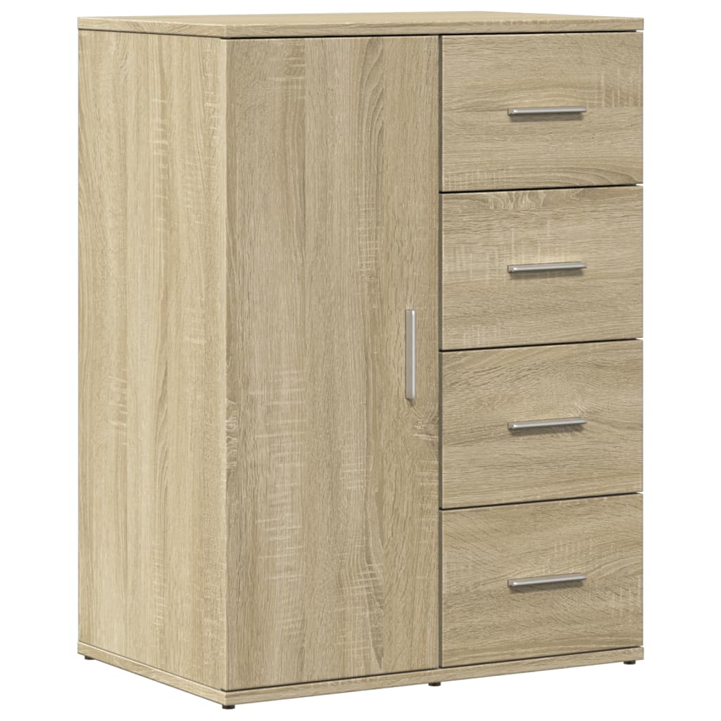 Image Buffets 2 pcs chêne sonoma 59x39x80 cm bois d'ingénierie | Xios Store SNC vidaXL Xios Store SNC