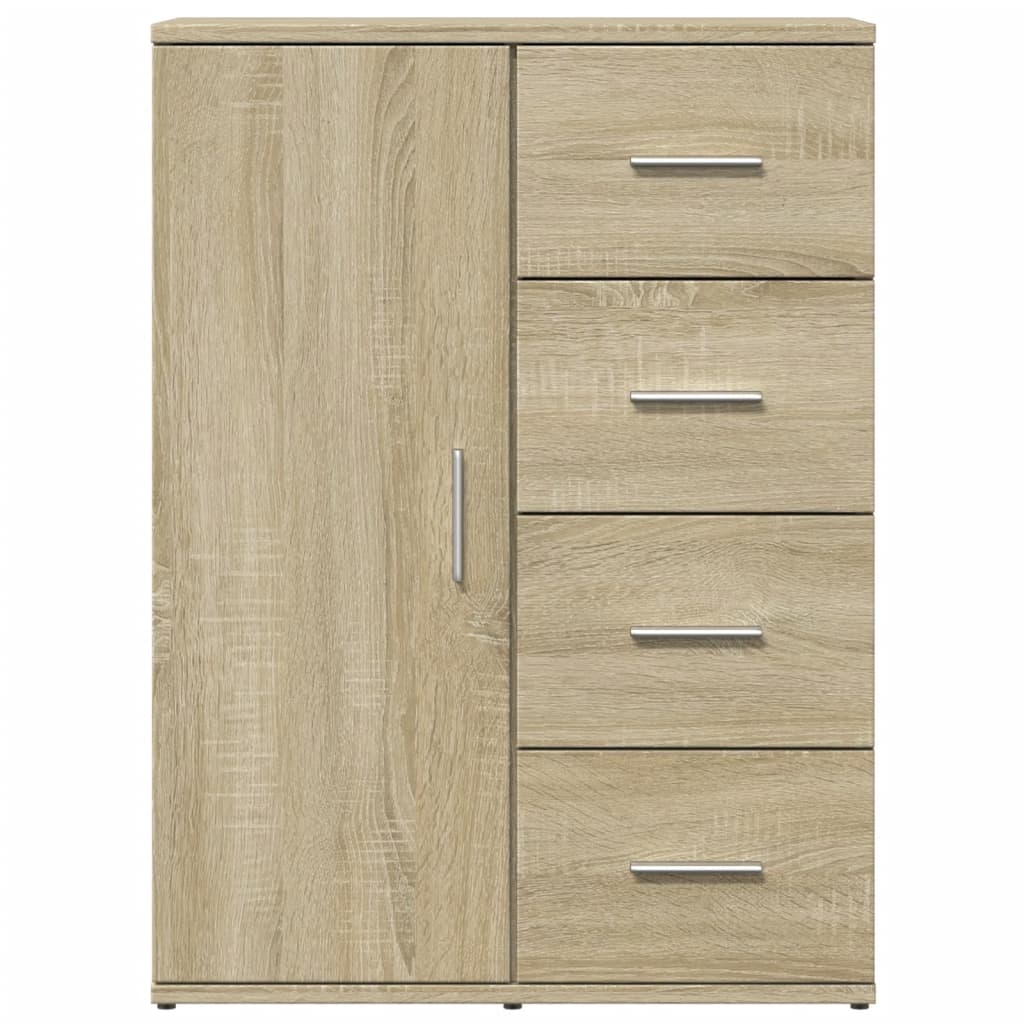 Image Buffets 2 pcs chêne sonoma 59x39x80 cm bois d'ingénierie | Xios Store SNC vidaXL Xios Store SNC