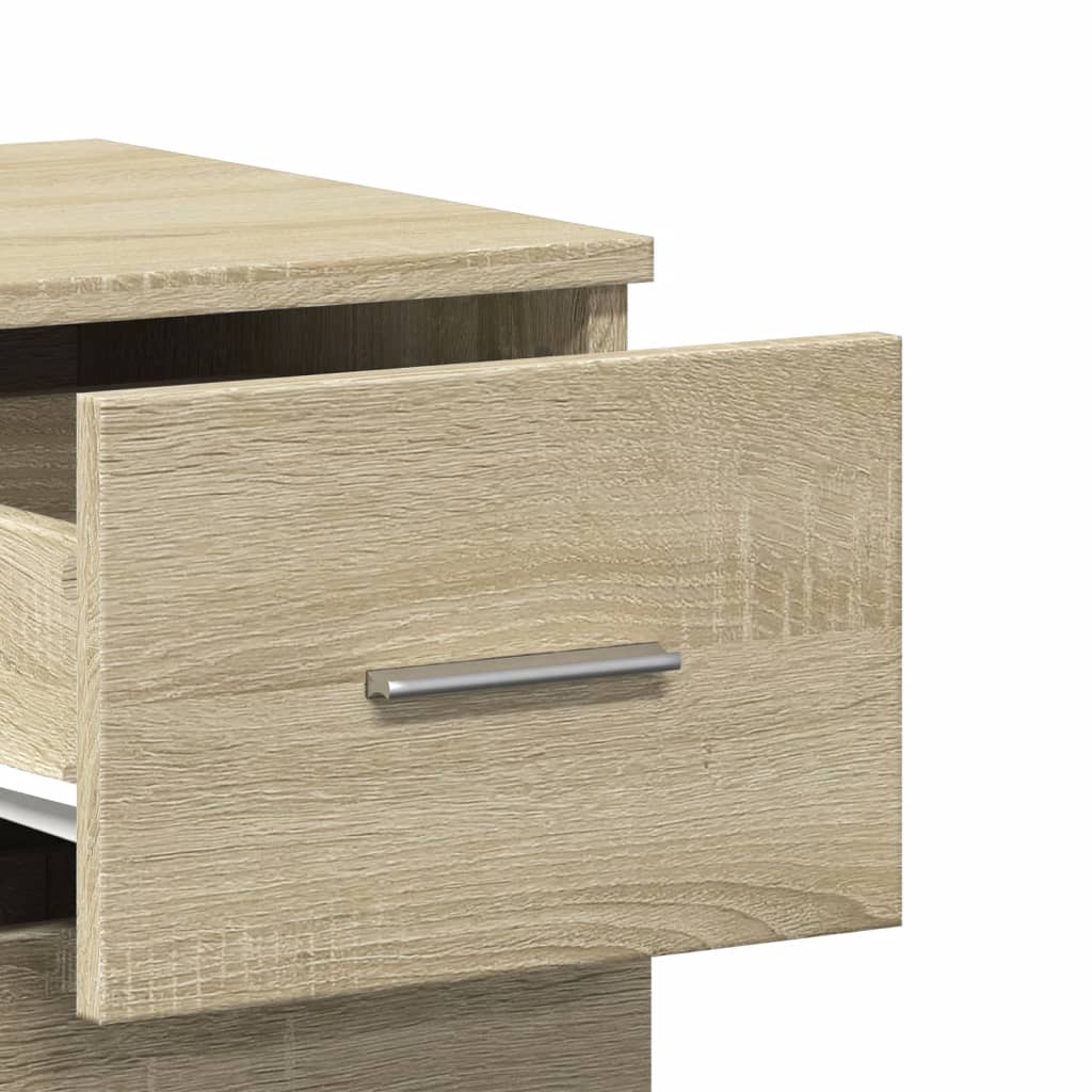 Image Buffets 2 pcs chêne sonoma 59x39x80 cm bois d'ingénierie | Xios Store SNC vidaXL Xios Store SNC