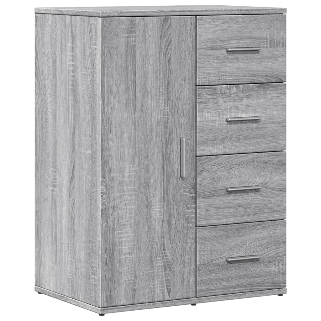 Image Buffets 2 pcs sonoma gris 59x39x80 cm bois d'ingénierie | Xios Store SNC vidaXL Xios Store SNC