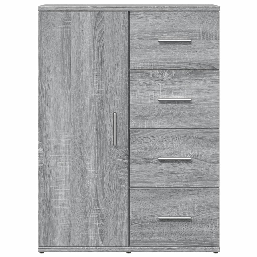 Image Buffets 2 pcs sonoma gris 59x39x80 cm bois d'ingénierie | Xios Store SNC vidaXL Xios Store SNC