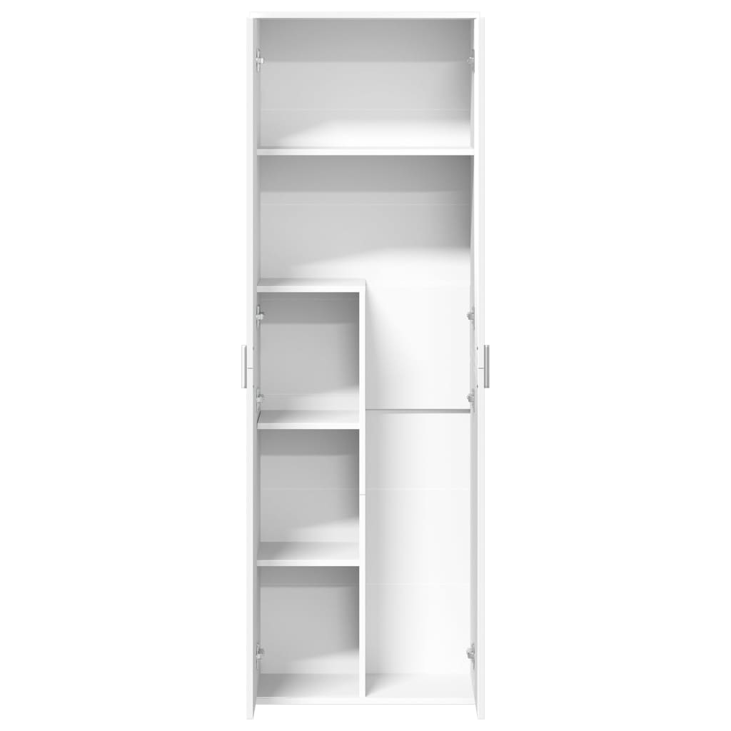 Image Buffet haut blanc 60x35x180 cm bois d’ingénierie | Xios Store SNC vidaXL Xios Store SNC