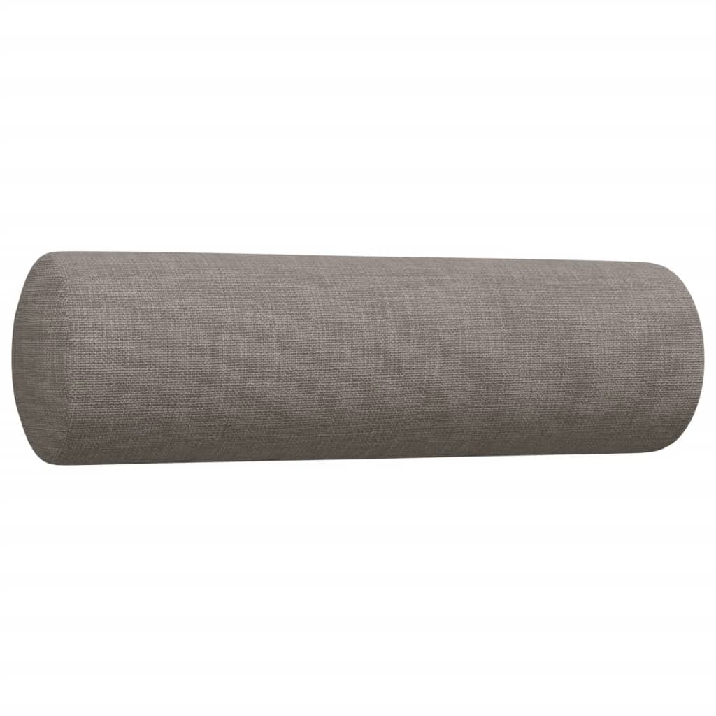 Ensemble de canapés 3 pcs avec coussins décoratifs taupe tissu Canapés vidaXL   