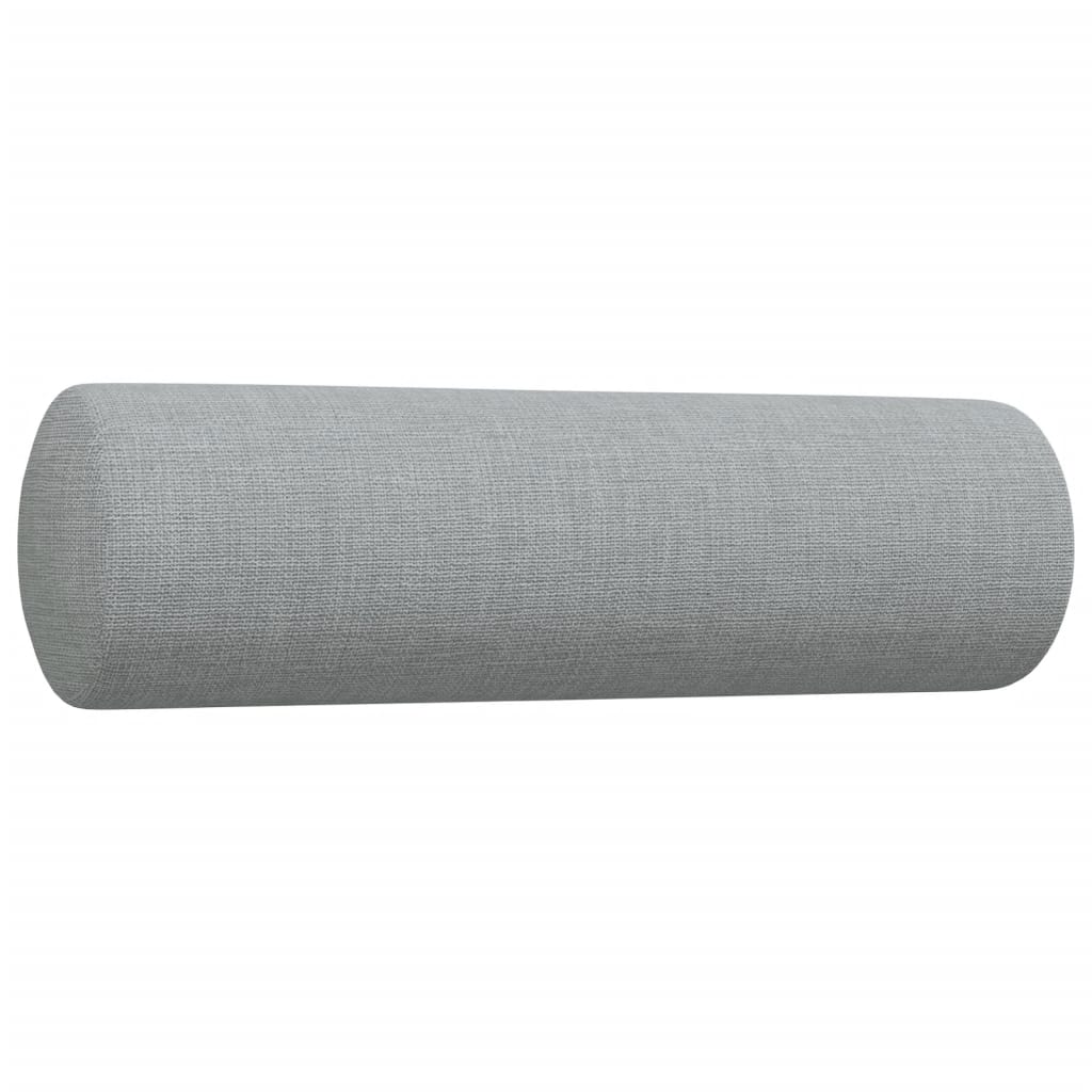 Ensemble de canapés 2 pcs coussins décoratifs gris clair tissu Canapés vidaXL   