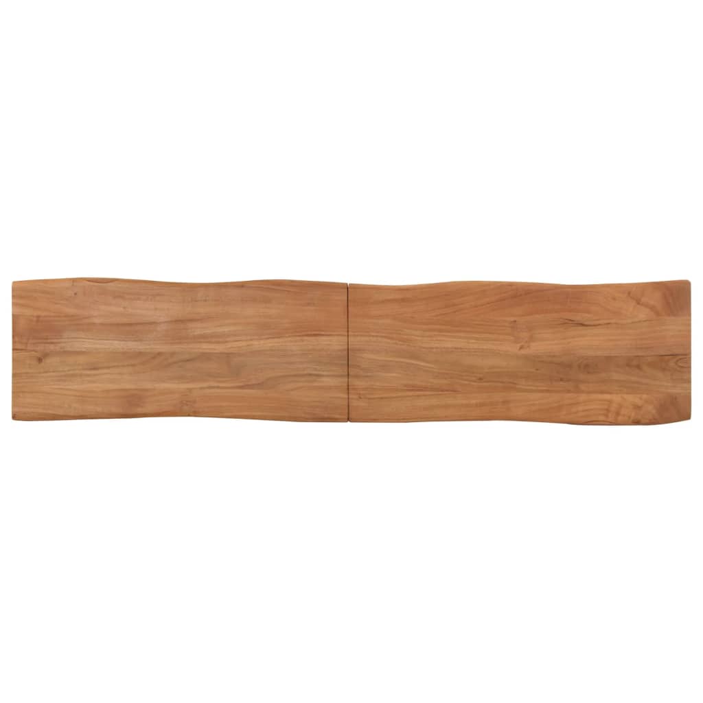 Banc 160 cm bois d'acacia massif et acier Bancs coffres vidaXL   