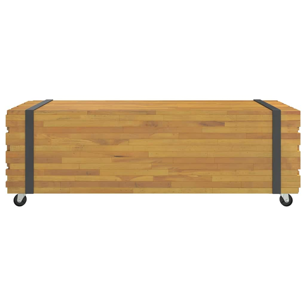 Table basse 110x45x35 cm bois massif de teck Tables basses vidaXL   