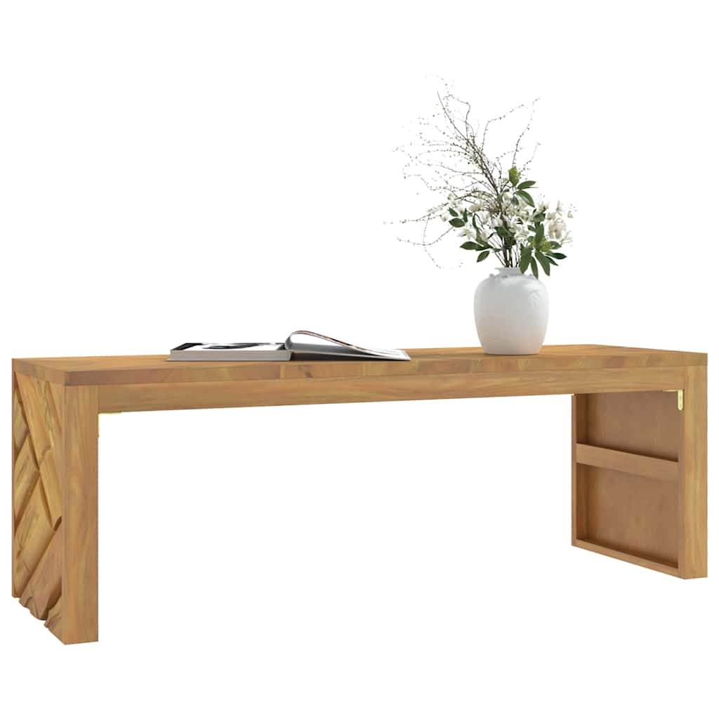 Table basse 110x35x38 cm bois massif de teck Tables basses vidaXL   