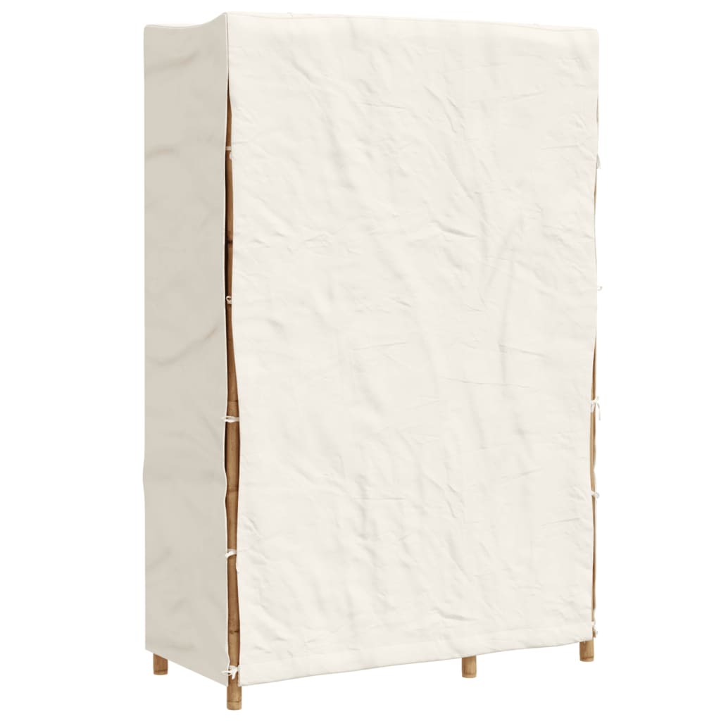 Garde-robe 110x45x170 cm bambou Armoires vidaXL   