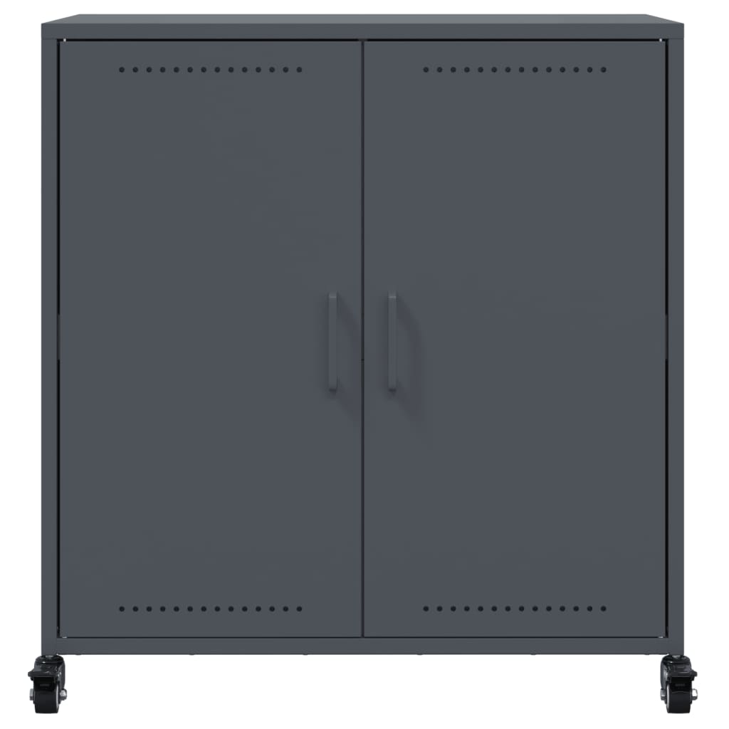 Image Buffet anthracite 68,5x39x72 cm acier laminé à froid | Xios Store SNC vidaXL Xios Store SNC