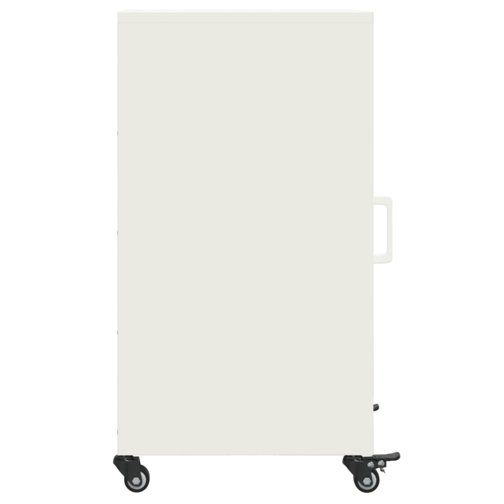 Image Buffet blanc 36x39x72 cm acier laminé à froid | Xios Store SNC vidaXL Xios Store SNC