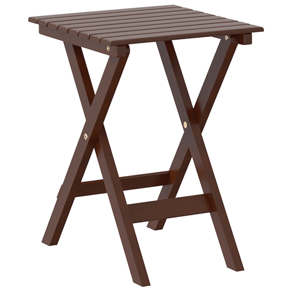 Image Chaise à bascule avec table pliable marron bois massif peuplier | Xios Store SNC vidaXL Xios Store SNC