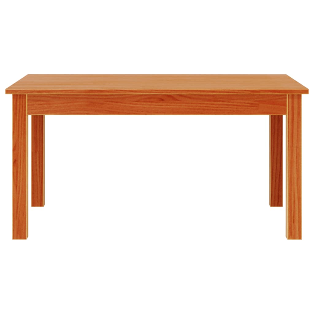 Table basse cire marron 80x50x40 cm bois massif de pin Tables basses vidaXL   