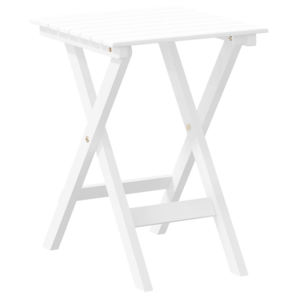 Image Chaises à bascule lot de 2 table pliable blanc massif peuplier | Xios Store SNC vidaXL Xios Store SNC