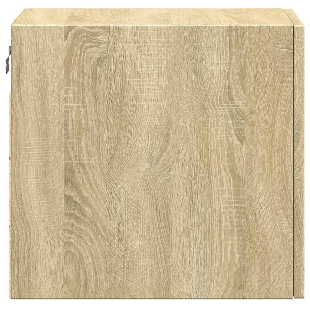 Armoire murale chêne sonoma 30x42,5x40 cm bois d'ingénierie, Xios Store SNC