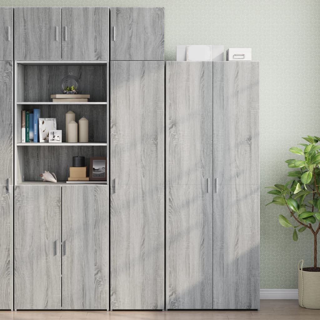 Image Armoire murale sonoma gris 40x42,5x40 cm bois d'ingénierie | Xios Store SNC vidaXL Xios Store SNC