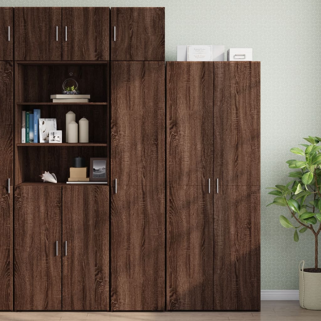 Image Armoire murale chêne marron 40x42,5x40 cm bois d'ingénierie | Xios Store SNC vidaXL Xios Store SNC