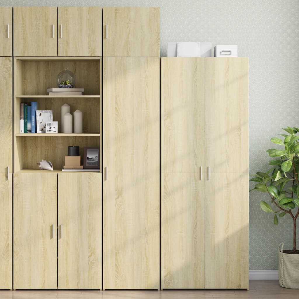 Image Armoire murale chêne sonoma 45x42,5x40 cm bois d'ingénierie | Xios Store SNC vidaXL Xios Store SNC