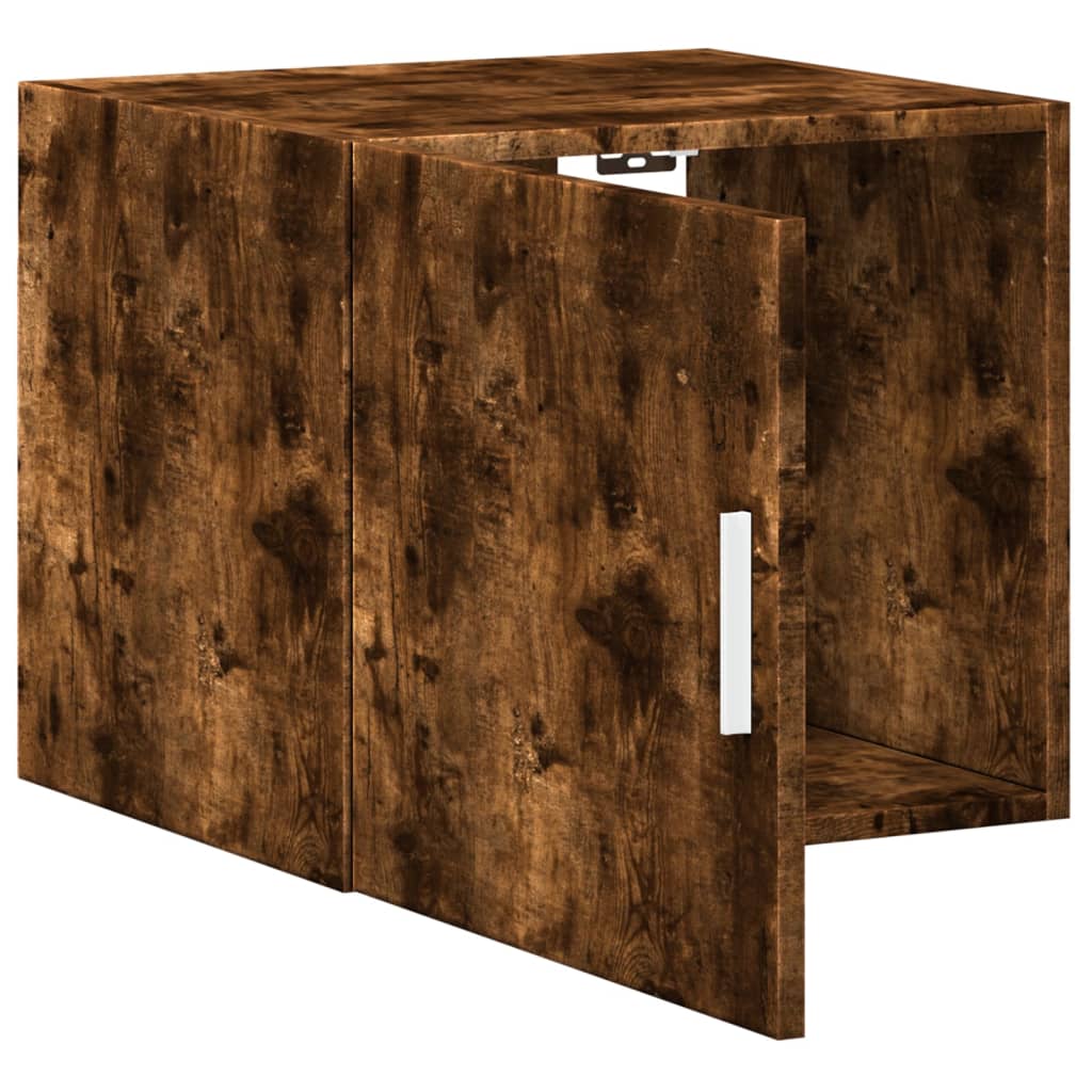 Image Armoire murale chêne fumé 45x42,5x40 cm bois d'ingénierie | Xios Store SNC vidaXL Xios Store SNC