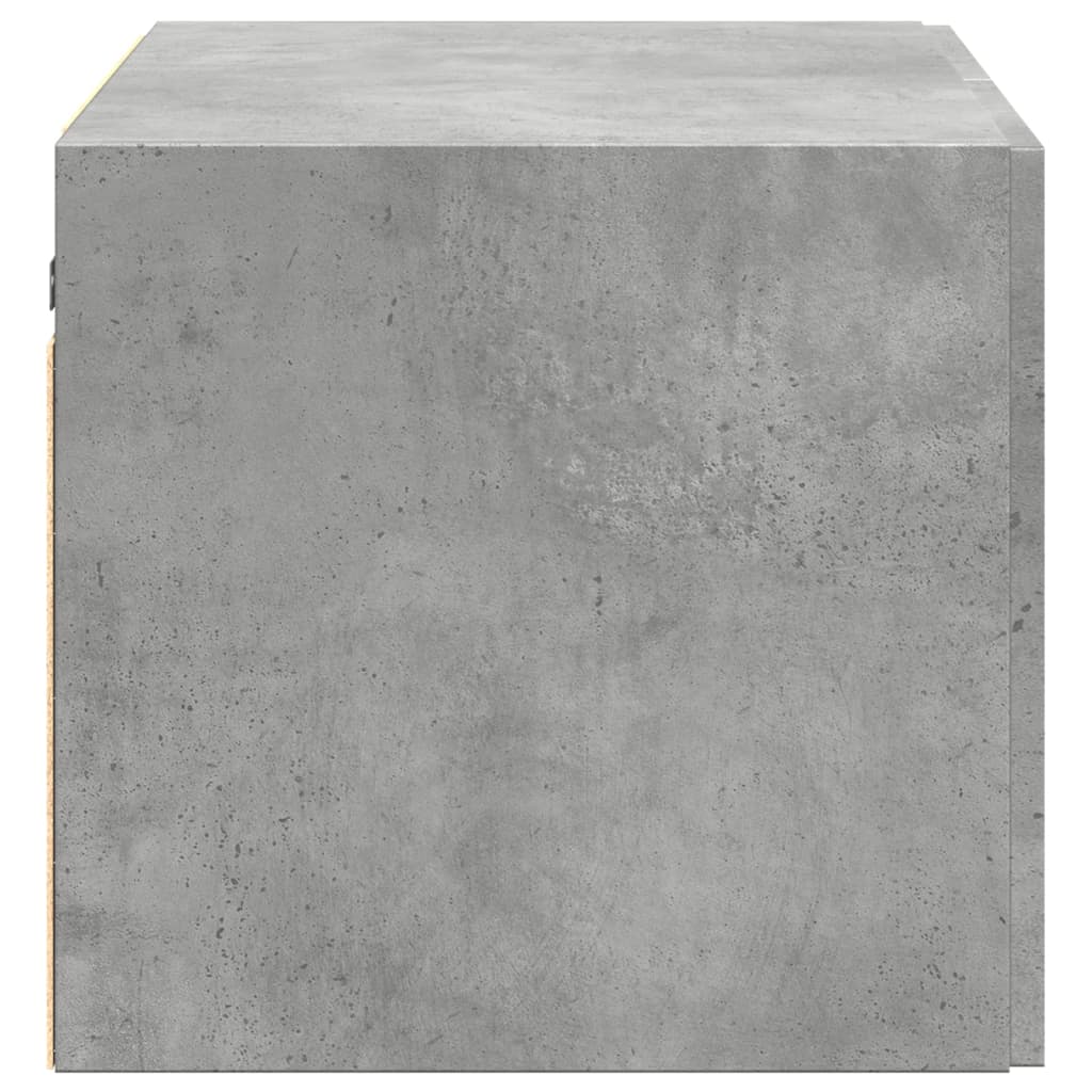 Image Armoire murale gris béton 70x42,5x40 cm bois d'ingénierie | Xios Store SNC vidaXL Xios Store SNC