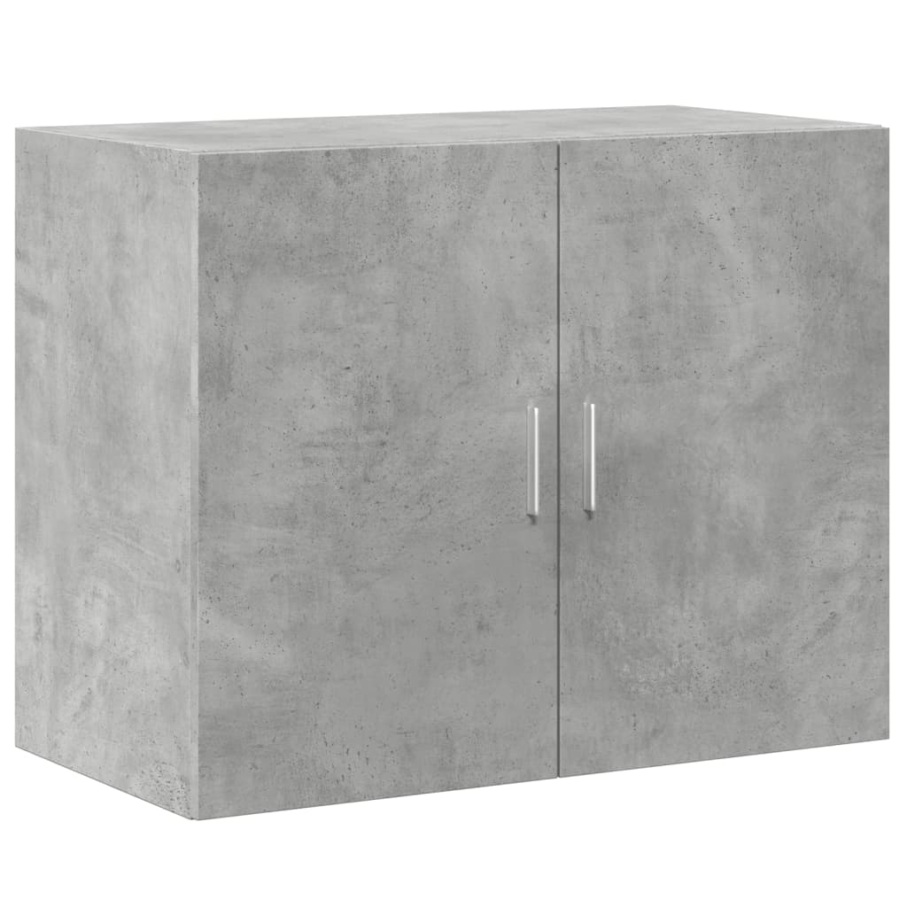 Image Armoire murale gris béton 80x42,5x64 cm bois d'ingénierie | Xios Store SNC vidaXL Xios Store SNC