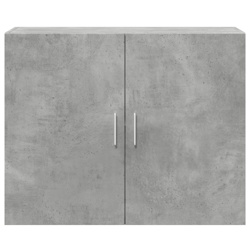 Image Armoire murale gris béton 80x42,5x64 cm bois d'ingénierie | Xios Store SNC vidaXL Xios Store SNC