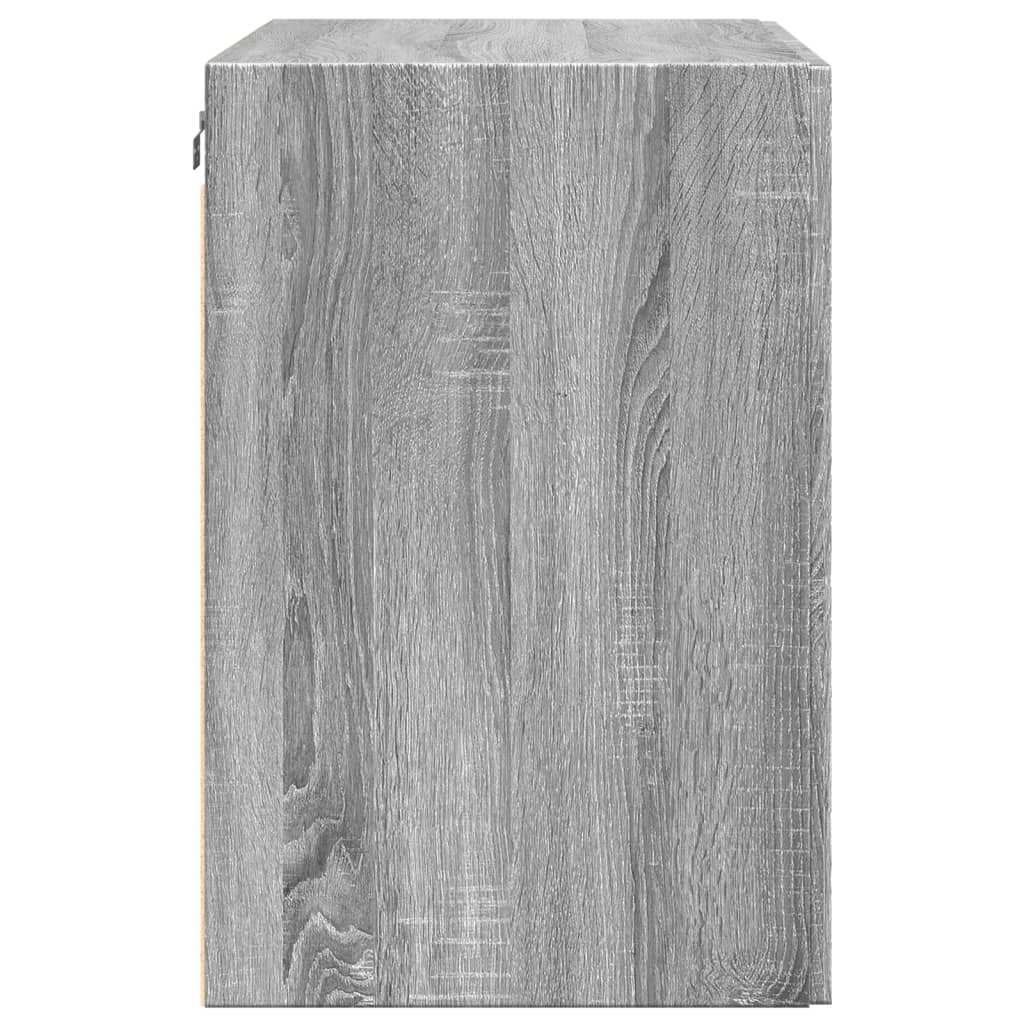 Image Armoire murale sonoma gris 80x42,5x64 cm bois d'ingénierie | Xios Store SNC vidaXL Xios Store SNC