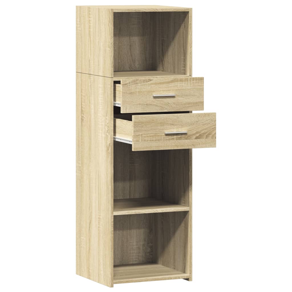 Image Buffet haut chêne sonoma 40x42,5x124 cm bois d'ingénierie | Xios Store SNC vidaXL Xios Store SNC