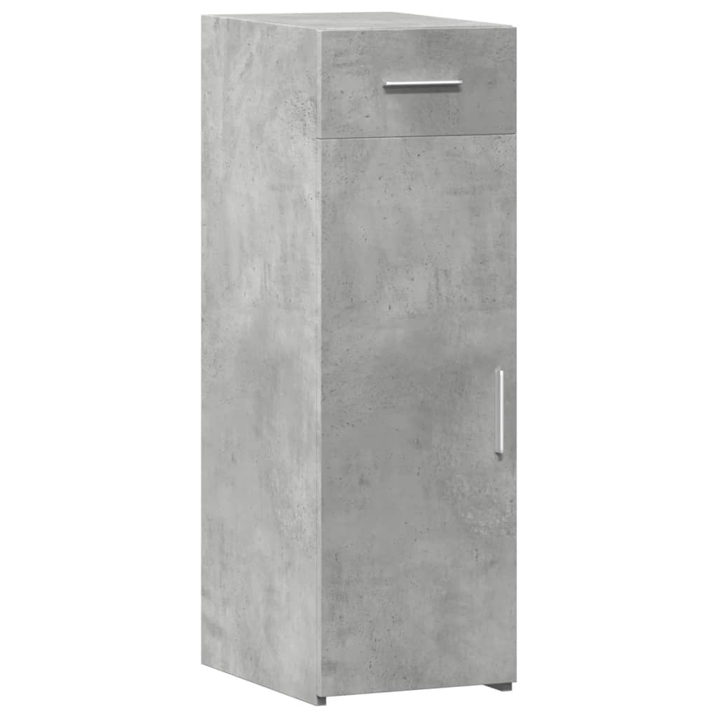 Buffet gris béton 30x42,5x93 cm bois d'ingénierie, Xios Store SNC