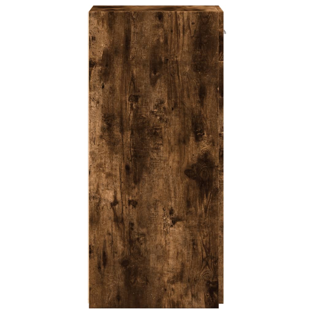 Image Buffet chêne fumé 40x42,5x93 cm bois d'ingénierie | Xios Store SNC vidaXL Xios Store SNC