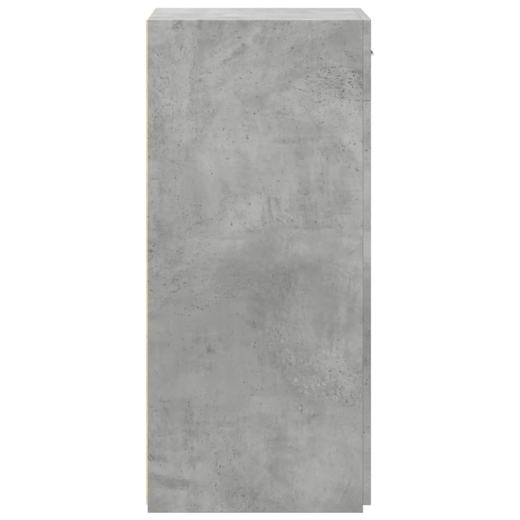 Image Buffet gris béton 45x42,5x93 cm bois d'ingénierie | Xios Store SNC vidaXL Xios Store SNC