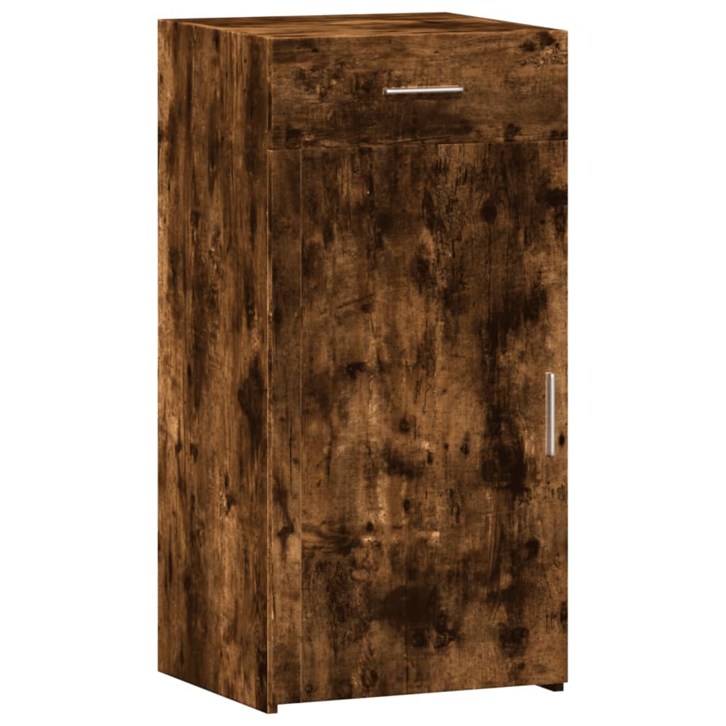 Image Buffet chêne fumé 45x42,5x93 cm bois d'ingénierie | Xios Store SNC vidaXL Xios Store SNC