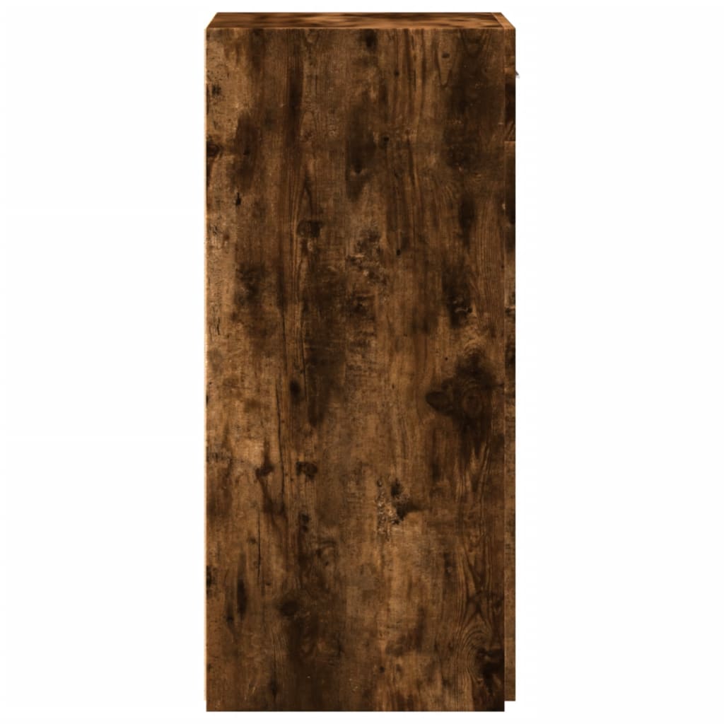 Image Buffet chêne fumé 45x42,5x93 cm bois d'ingénierie | Xios Store SNC vidaXL Xios Store SNC