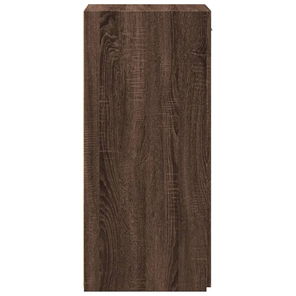 Image Buffet chêne marron 45x42,5x93 cm bois d'ingénierie | Xios Store SNC vidaXL Xios Store SNC