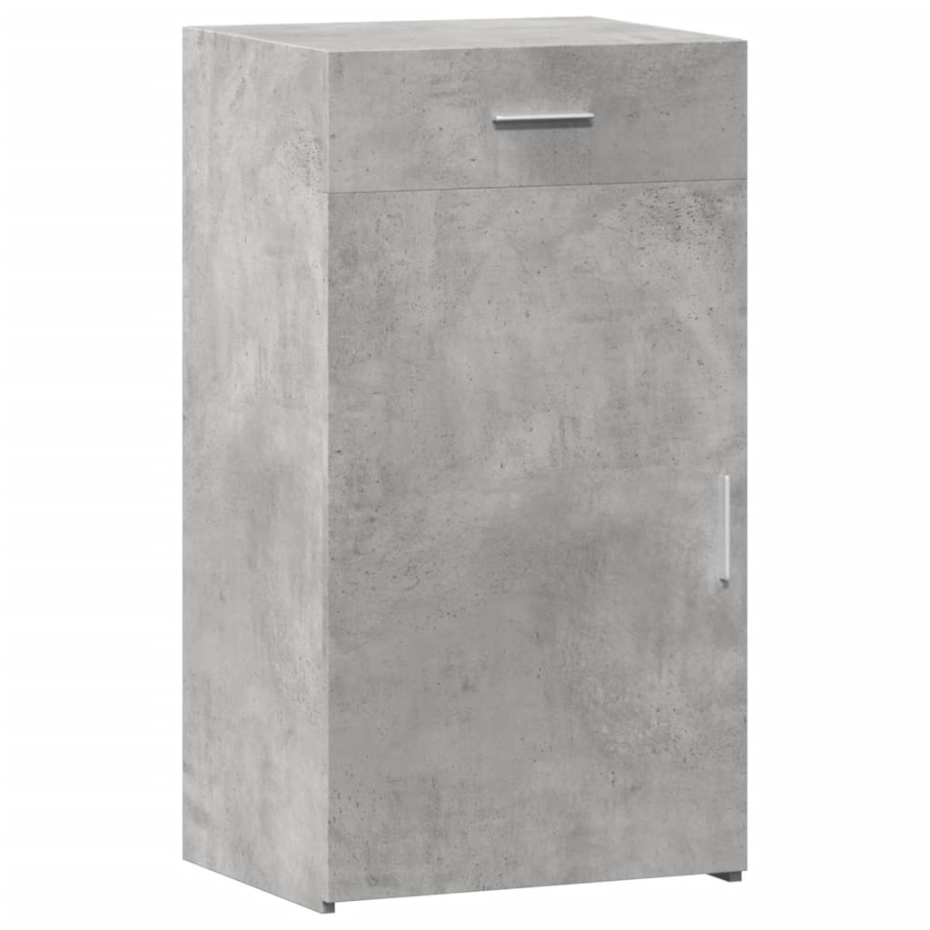 Image Buffet gris béton 50x42,5x93 cm bois d'ingénierie | Xios Store SNC vidaXL Xios Store SNC