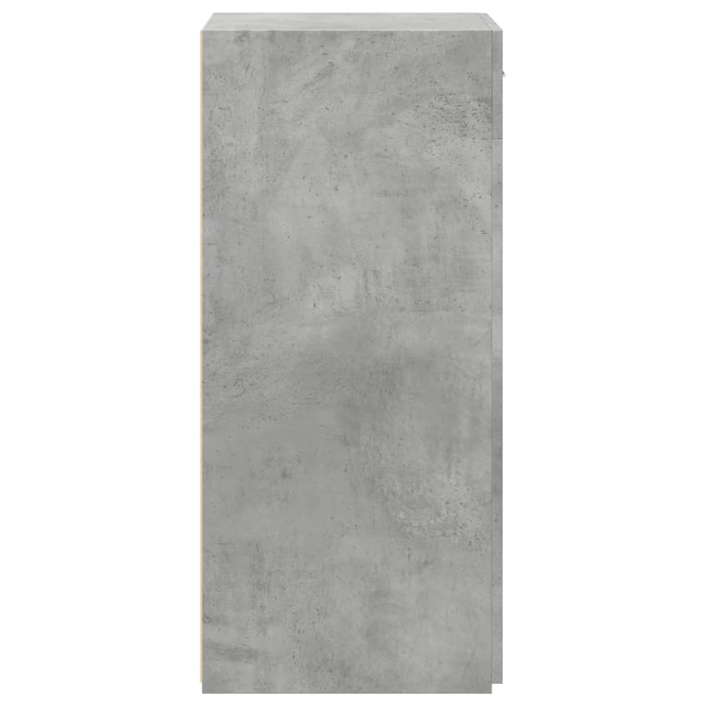 Image Buffet gris béton 50x42,5x93 cm bois d'ingénierie | Xios Store SNC vidaXL Xios Store SNC