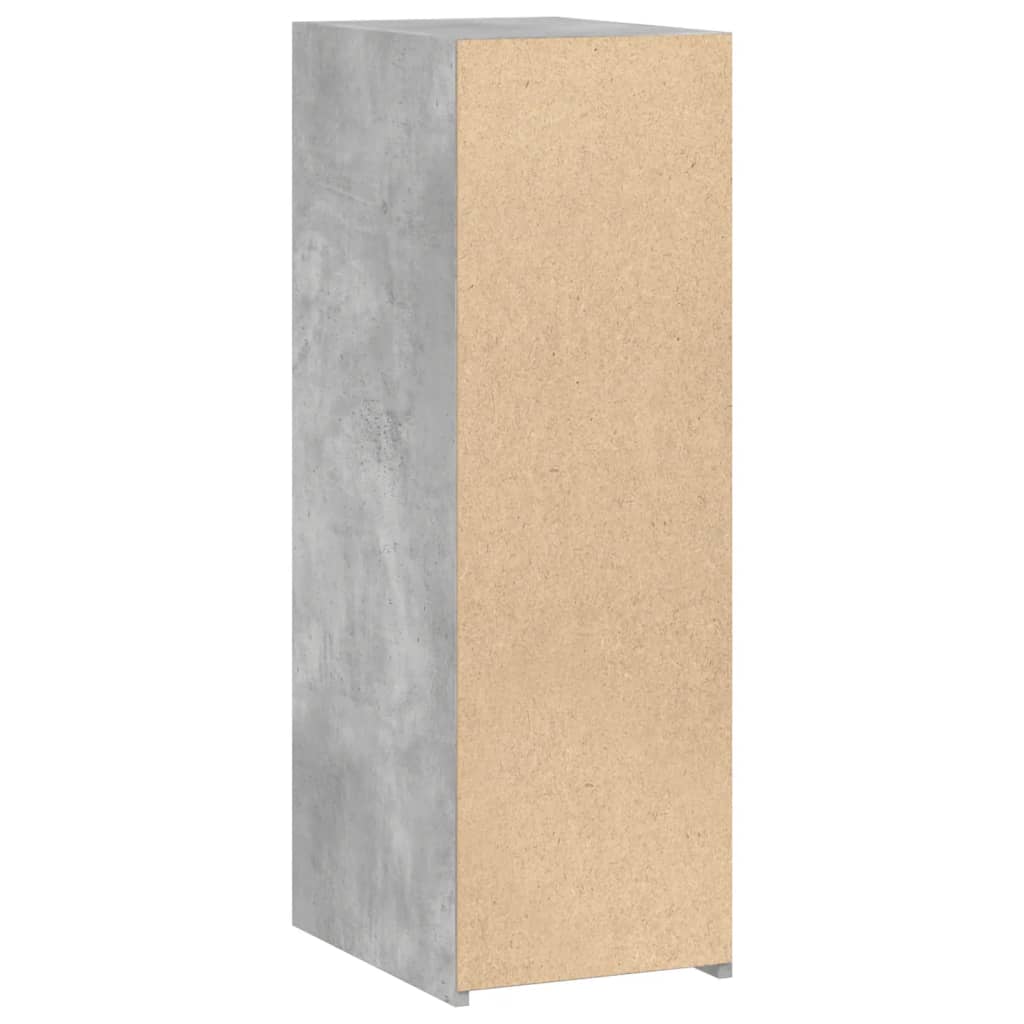 Image Buffet gris béton 30x41x93 cm bois d'ingénierie | Xios Store SNC vidaXL Xios Store SNC