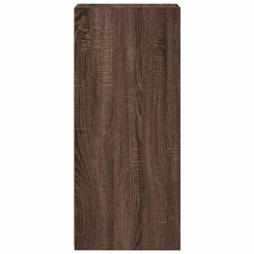 Image Buffet chêne marron 30x41x93 cm bois d'ingénierie | Xios Store SNC vidaXL Xios Store SNC